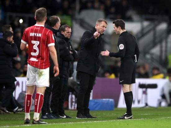 Rowett thinks Derby were denied a ‘stonewall penalty’ in draw with Bristol City