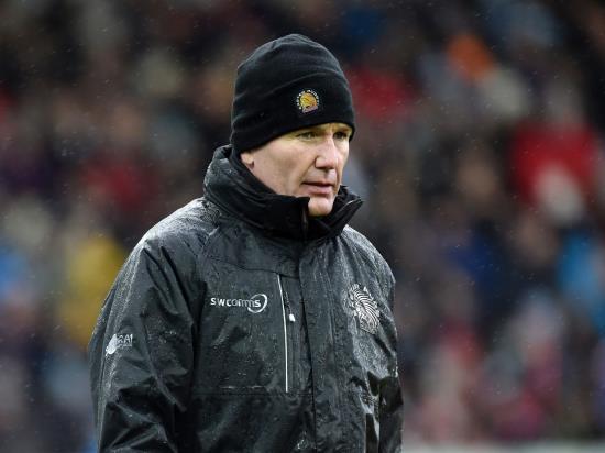 Exeter boss Baxter says Chiefs were ‘all over the place’ in Champions Cup defeat