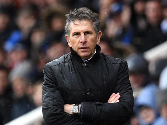 Puel relieved as gamble pays off in Leicester win at Peterborough