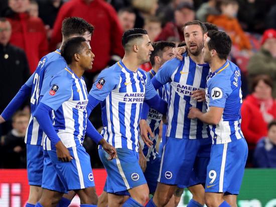 Brighton boss Hughton had no doubts about including match-winner Murray at Boro