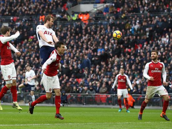 Tottenham Hotspur 1 - 0 Arsenal: Harry Kane header gives Tottenham victory over Arsenal in north London derby