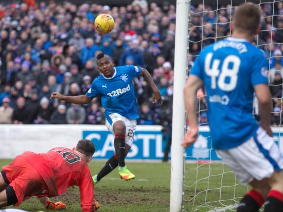 Rangers fight back to score six past Ayr and reach Scottish Cup quarter-finals