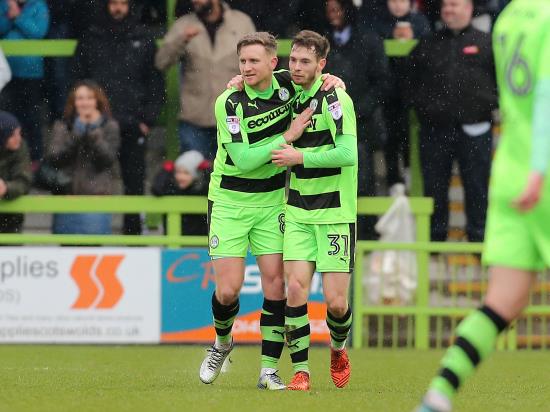 Forest Green Rovers vs Stevenage - Rovers in rude health before Stevenage visit New Lawn