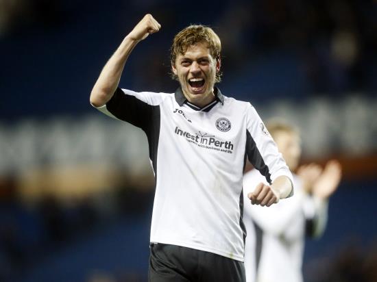 Murray Davidson’s double hailed by Tommy Wright after St Johnstone win