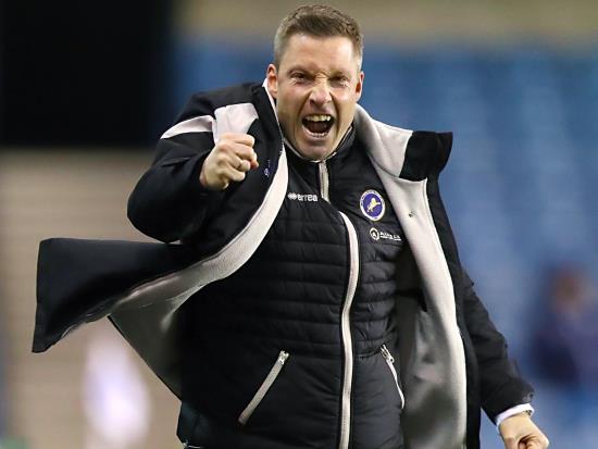 Neil Harris praises Millwall for finding a way to win at Burton