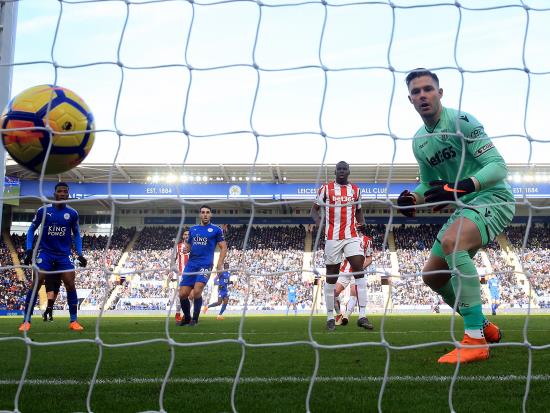Lambert refuses to blame Butland blunder for Stoke failing to beat Leicester