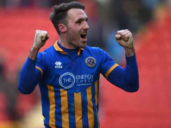 Shrewsbury continue promotion charge