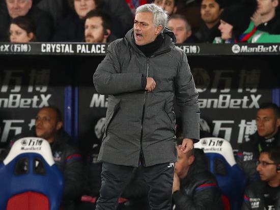 Mourinho admits Manchester United were lucky after late winner downs Palace