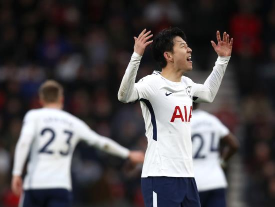 AFC Bournemouth 1 - 4 Tottenham Hotspur: Spurs bounce back from European disappointment but Kane suffers injury
