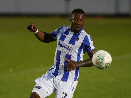 Colchester’s Jackson and Comley face fitness tests before Yeovil clash