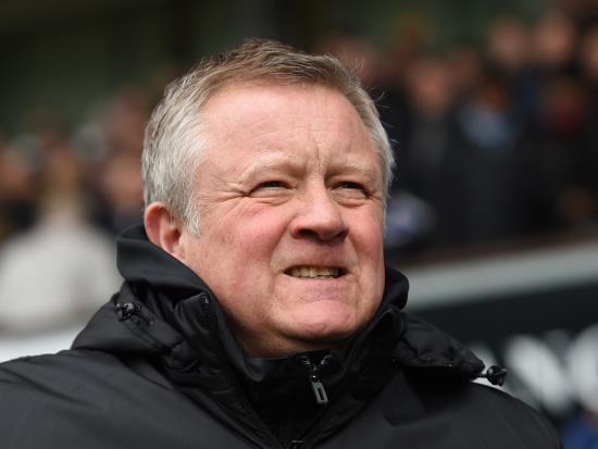 Chris Wilder frustrated with lack of goal threat against Nottingham Forest