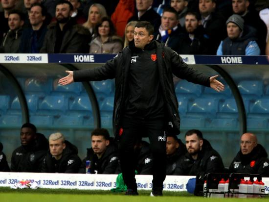 Heckingbottom laments Leeds errors in Wednesday loss