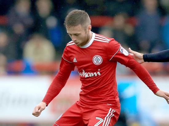 Accrington move three points clear after seeing off Forest Green