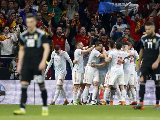 Spain 6 - 1 Argentina: Isco scores hat-trick as Spain hit Argentina for six