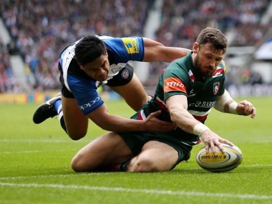 Leicester get play-off ambitions back on track with win over Bath