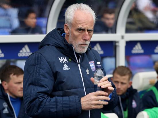 McCarthy quits as Ipswich boss after win over Barnsley