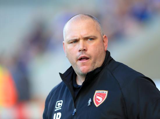Jim Bentley happy with Carlisle draw as Morecambe edge towards safety