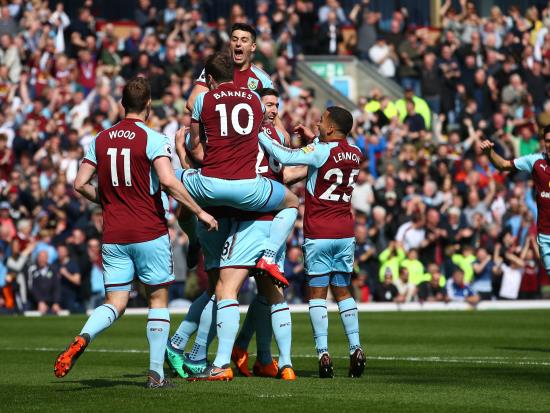 Burnley fend off Foxes to boost Europa League hopes