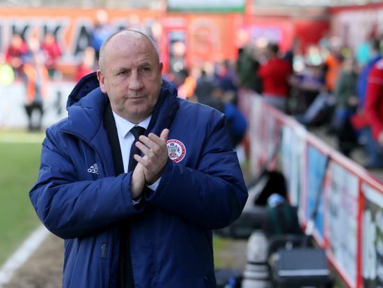 John Coleman deflated as Accrington promotion party put on hold