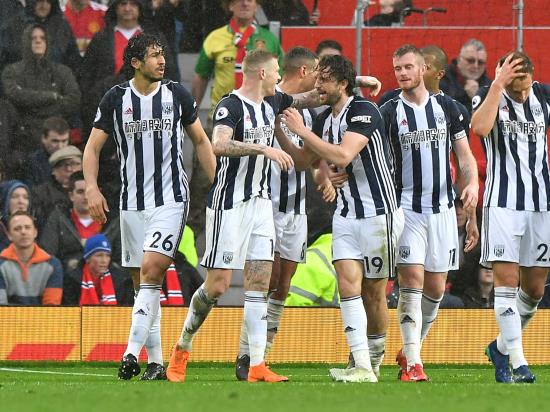 Manchester United 0 - 1 West Bromwich(WBA): West Brom hand title to Manchester City