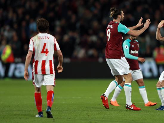 Andy Carroll claims last-minute equaliser as West Ham steal Stoke point