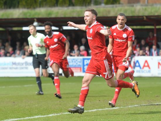 Accrington crowned champions after beating Lincoln