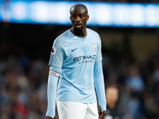 Manchester City 3 - 1 Brighton & Hove Albion: Toure bids farewell to Manchester City on record-breaking night