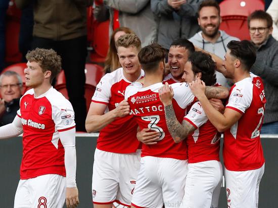 Richard Wood and Will Vaulks goals send Rotherham into play-off final