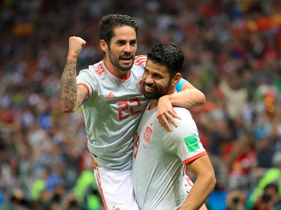 Spain see off Iran to boost World Cup hopes