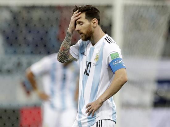 Jorge Sampaoli concedes Lionel Messi is limited by Argentina team-mates