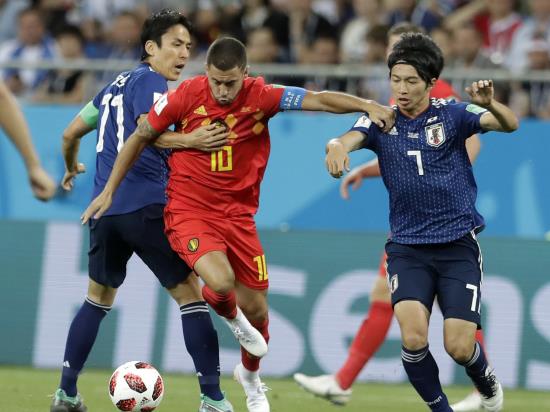 Belgium’s last-gasp heroics stun Japan and set up clash with Brazil