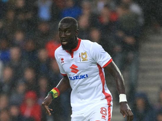 Ousseynou Cisse’s late strike gives MK Dons victory