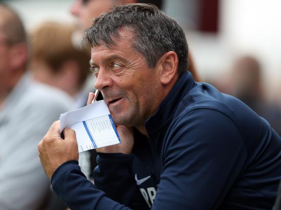 Swindon boss Phil Brown points finger of blame at experienced trio