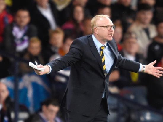 McLeish admits Belgium defeat is a ‘harsh lesson’ for Scotland