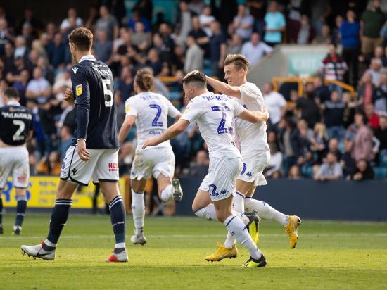 Harrison leaves it late to earn leaders Leeds a point at Millwall