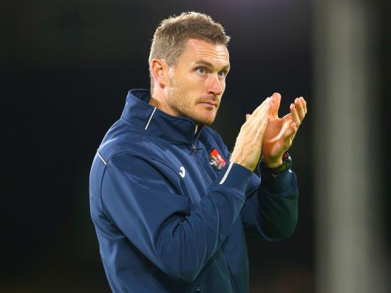Exeter boss Taylor delighted with second-half turnaround