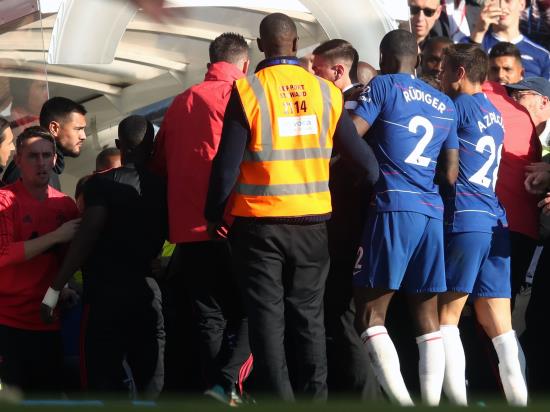 Mourinho accepts Chelsea backroom coach apology over equaliser celebrations