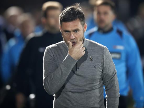 Salford boss Graham Alexander bemoans penalty decision in FA Cup defeat