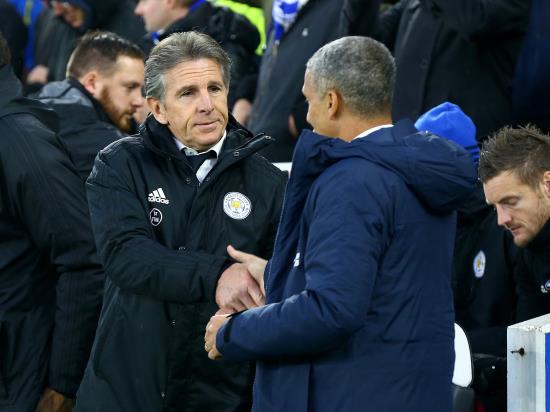 Puel pleased as Leicester respond well to tough situation