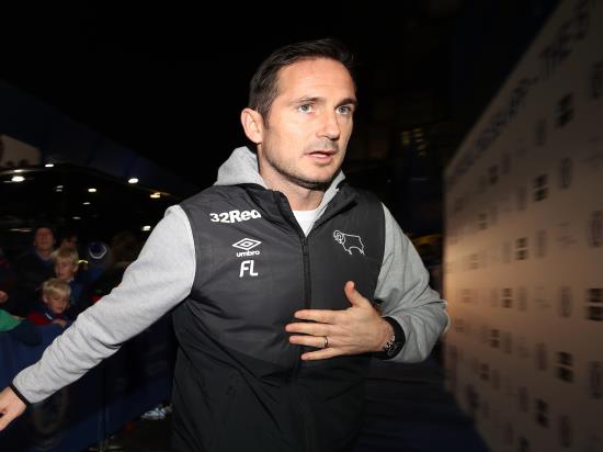 Lampard: Rams not at their best but worth Wednesday win
