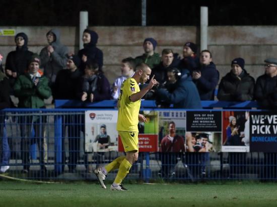 Fleetwood ride luck to defeat Guiseley in FA Cup replay