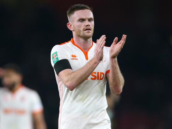 Injured trio could return for Blackpool’s clash with Charlton