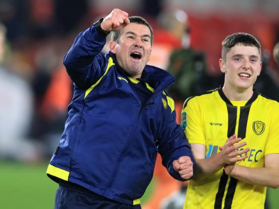 Clough stays ‘realistic’ after steering Burton into Carabao Cup semi-finals