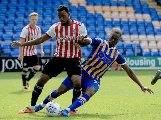 Fejiri Okenabirhie suspended for Shrewsbury’s FA Cup clash with Stoke