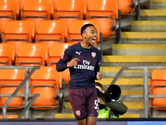 Arsenal end hectic Blackpool trip with place in FA Cup fourth round