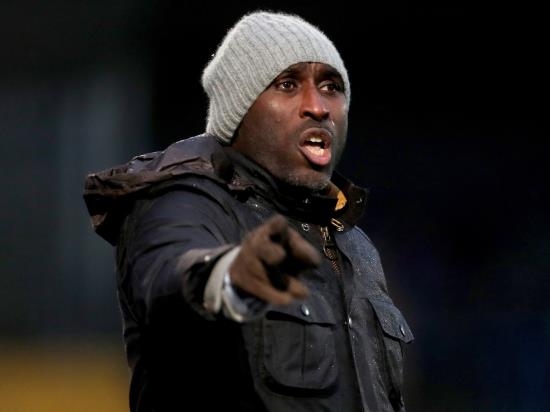 No fresh injury worries for Sol Campbell as Macclesfield host Oldham