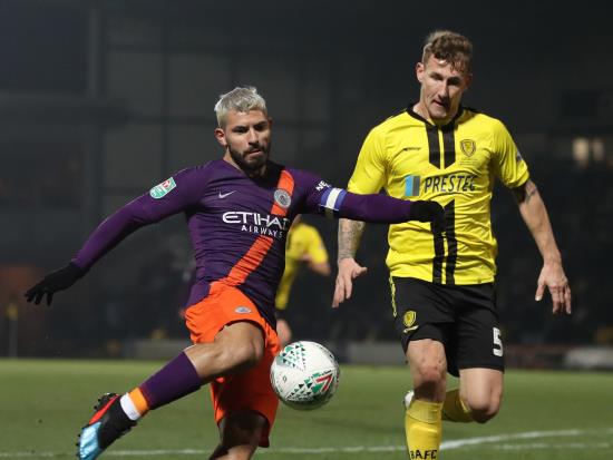 Manchester City reach Carabao Cup final with routine victory at Burton