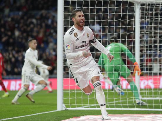 Ramos double helps Real Madrid edge closer to Copa del Rey semi-finals