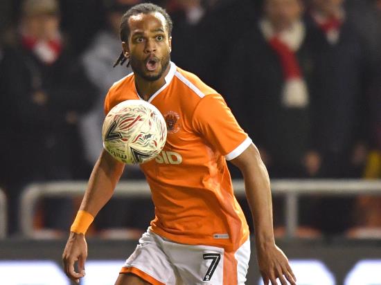 Nathan Delfouneso and Armand Gnanduillet keep Blackpool in play-off hunt