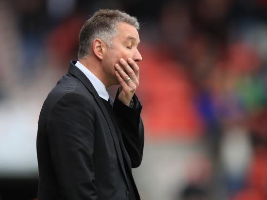 Darren Ferguson’s first home game back at Peterborough ends in ‘hammer blow’
